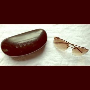 Gucci Rimless Sunglasses